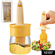 2 In 1 Oil Dispenser Bottle With Silicone Basting Brush (1 Set) thumbnail 6