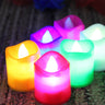 6429 10pcs Festival Decorative - Led Tealight Candles  Battery Operated Candle Ideal For Party.