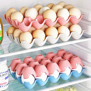 2116 15 Cavity Plastic Egg Tray Egg Trays For Storage With 15 Eggs Holder (4 Pc Set) thumbnail 4