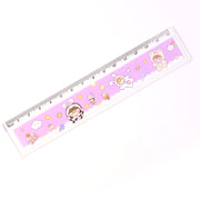 Premium Cute Cartoon Plastic Ruler For Kids (1 Pc) thumbnail 4