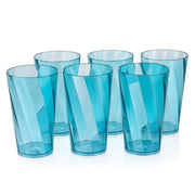 2353 Premium Juice And Water Glasses Set Of 6 Transparent 300ml Drinking Water Glasses Stylish  Crystal Square Highball Glasses For Water Juice  Cocktails Glass Set Of 6 For Water thumbnail 5