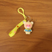 Cute Cartoon Bear Silicone Keychain (1 Pc) thumbnail 6