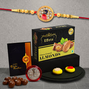 Rakhi Kit With Card Roli Chawal  Coin thumbnail 1