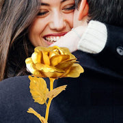 0879 B Golden Rose Used In All Kinds Of Places Like Household Offices Cafes Etc. For Decorating And To Look Good Purposes And All. thumbnail 4