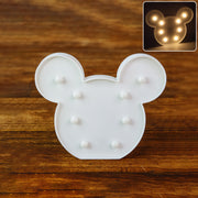Mickey Shaped Led Decorative Night Light (1 Pc) thumbnail 2