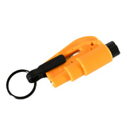 8761 2 In 1 Emergency Safety Cutter With Key Chain Small Portable Handy Emergency Safely Glass Breaking  Seat Belt Cutting Keychain Tool thumbnail 2