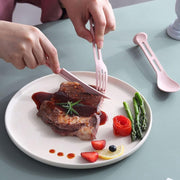 3 In 1 Reusable Spoon Knife Forks Tableware Spoon (3 Pcs Set) thumbnail 5