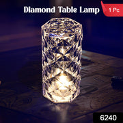 6240 Diamond Table Lamp  Candles For Home Decoration Crystal Candle Lights thumbnail 5
