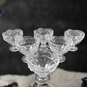 Glass Ice-cream Cup Set Home  Kitchen Serving Or Dessert Cup (6 Pcs Set) thumbnail 1