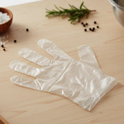 Disposable Transparent Plastic Gloves (100 Piece Pack) thumbnail 5
