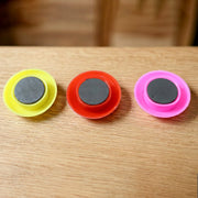 Colorful Smiley Face Magnetic Buttons Set (12 Pc Set) thumbnail 5
