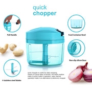 8105 Ganesh Quick Vegetable Chopper  (1 Unit Chopper)(725 Ml) thumbnail 2