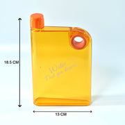 0364 Notebook Style Slim Water Bottle (380 Ml Multicolor) thumbnail 2