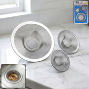 Stainless Steel Sink Drain Strainer Set (3 Pc) thumbnail 6