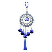 Decorative Om Evil Eye Wind Chime Wall Hanging (1 Pc) thumbnail 1