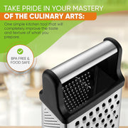 Apex 5-in-1 Master Stainless Steel Multipurpose Slicer And Grater thumbnail 5