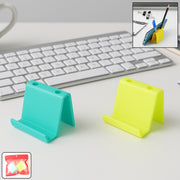 Multifunctional Plastic Mobile Phone Stand  Pen Holder (2 Pc  Mix Color) thumbnail 5