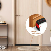 1 Meter Self-adhesive Silicone Door Bottom Seal Strip (1 Mtr  1 Pc) thumbnail 2