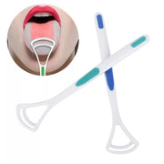 1235 New Hot Away Hand Scraper Fashion Tongue Cleaner Brush With Silica Handle thumbnail 3