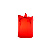 Flameless Melted Design Candles For Decoration (1 Pc) thumbnail 4