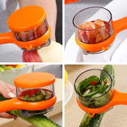 Stainless Steel Peeler With Container (1 Pc) thumbnail 2