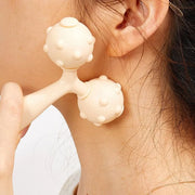 Dual Ball Facial And Body Massage Roller - 1 Pc thumbnail 3