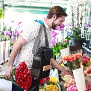 Click  Carry Grocery Bag Holder (1 Pc  Multi Color) thumbnail 2