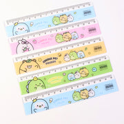 Premium Cute Cartoon Plastic Ruler Set For Kids (5 Pc) thumbnail 4