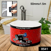 8541 Leak Proof Tape Sealing Tape Stickers Water Leakage Stopper Block Quick Pipe Fix Pvc Waterproof Strong Adhesive Diy Home Garden Sticker Tapes (50mmx1.5m) thumbnail 3