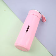 Water Bottle 400ml Leak Proof Glass Water Bottle With Daily Water Intake For Gym And Children Nice Bottle (1 Pc  Pink Color) thumbnail 3