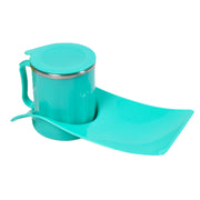 2851 Snacks Tray  Inside Steel Cup 350ml Break Time Tray For Kids  Home Use thumbnail 6