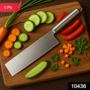 Professional-grade Stainless Steel Vegetable Cleaver Knife 1 Pc thumbnail 6