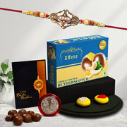 Rakhi (K1_428_bs32)  Chocolate Butter Scotch 32gm Rakhi  Chocolate For Brother Rakhi With Chocolate Rakhi With Gift Rakhi Combo Set Of 1 Rakhi Chocolate thumbnail 1