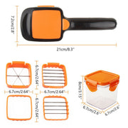 2069 5 In 1 Nicer Dicer Used For Cutting And Shredding Of Various Types Of Food Stuff In All Kitchen Purposes. thumbnail 3