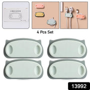 Pig Plug Wire Organizer Cable Holder Clips With Self-adhesive Pad (4 Pcs Set) thumbnail 6