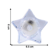 Flameless Star-shaped Led Candles (6 Pc  Set) thumbnail 2