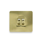 7434 Adhesive Sticky Waterproof And Oil Proof Reusable Wall Utility Seamless Wall Hook thumbnail 2
