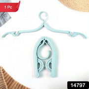 Travel Hangers Portable Folding Clothes Hangers (1 Pc) thumbnail 7