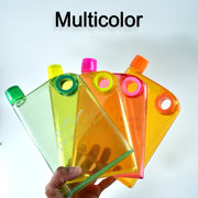 0364 Notebook Style Slim Water Bottle (380 Ml Multicolor) thumbnail 5