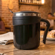 Prexo Modern Insulated Dolphin Mug With Lid (1 Pc 200 Ml Approx) thumbnail 2
