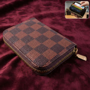 Zip Card Holder Wallet  Multi Card Organizer Case (1 Pc) thumbnail 1