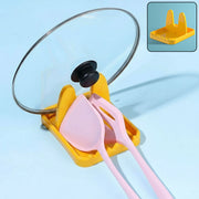 Multipurpose Kitchen Lid  Spoon Holder Stand (1 Pc) thumbnail 1