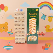 Tumbling Tower Wooden Blocks Game - (Set) thumbnail 2