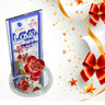 17530 Lovely Rose Gift Showpiece Love Showpiece Valentines Day Gift Cute Anniversary Wedding Birthday Boyfriend Husband Romantic Unique Gift Set Home Decoration Gift Set (1 Pc)