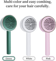 6034 Air Cushion Massage Brush Airbag Massage Comb With Long Handle Self-cleaning Hair Brush Detangling Anti-static For All Hair thumbnail 1