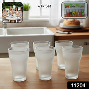 Prexo Unbreakable Plastic Drinking Water Glass (6 Pc Set 300 Ml Approx) thumbnail 6