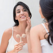 Dual Ball Facial And Body Massage Roller - 1 Pc thumbnail 4