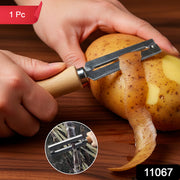Multipurpose Stainless Steel Vegetable Peeler (1 Pc) thumbnail 7