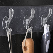4992 Adhesive Transparent Heavy Duty Wall Hook thumbnail 1