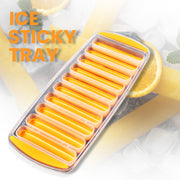 7166 Water Bottle Long Stick Ice Cube Trays With Easy Push Pop Out Narrow Ice Stick Cubes Assorted Color Silicone Bottom Ice Stick Tray thumbnail 5